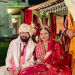 Shobhita Rana Instagram - My brother got married ♥️ Crazy ten days of pure happiness!! My forever friend and brother found his forever bae <3 To me you’re still the person who did nothing but annoy me 😹 But, I’m reallyyy happy for youuu :))) Wishing you a lifetime of love, joy and happiness, big brother! @dr_shikha_thakur you stunning bride, welcome to the family. 🥹 Wishing both of you the best as you embark on this beautiful journey ♾️