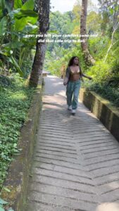 Shobhita Rana Instagram - ☀️✨🤎 📍 #tukadcepungwaterfall #hosted #baliindonesia #hiking #solotravel #waterfalls #balilife #balitourism Bali, Indonesia