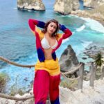 Shobhita Rana Instagram - Nusa Penida, you stole my heart ♥️ Co-ord set by @howwhenwearclothing #collab #nusapenida #bali #islandlife #balitourism #indonesia Nusa Penida, Bali, Indonesia