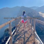 Shobhita Rana Instagram - this side of dubai 💭🫠⛰️ #uaemountains #girltherapy #aesthetic #hikelife #healthylifestyle #reels #reelsinstagram Ras Al Khaimah, UAE