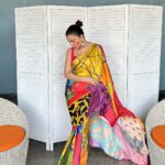 Shraddha Arya Instagram – Have a Colourful One …. #HappyHoliEveryone !!! 🩷