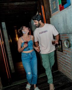 Shrenu Parikh Instagram - 🦋🧿 Living my best life at Atlas Super Club! 🎉 @atlassuperclub The Flamettes cocktail is my new obsession, and sharing it with my loved ones makes it even better. This is what nightlife dreams are made of! . #bali #honeymoon #destination #night #clubbing #beach #atlas #seminyak
