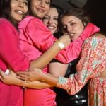 Shrenu Parikh Instagram - An evening full of blurry pictures BUT a bag full of memories and emotions… . Our butterfly is finally going to fly to her own garden full of flowers! . As we’re moving towards the last two weddings of our gang the feelings are at its peak! 🧿❤️ . Location: @bandramitron #bachelorette #onemorebitesthedust #sisterswithmisters #friendsforever #celebration #shadi #season