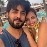 Shrenu Parikh Instagram - Struck it off from our bucket list!🐠🐬 . @finnsbeachclub . #bali #seminyak #canggu #beach #clubbing #finnsbeachclub #sunset #sundowner #honeymoon #adventures