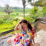 Shrenu Parikh Instagram - Oh myyyy gawd!!! *janicetone* 🫶🏻🤪🧿 Came to sideman a little aloof from the city areas of Bali… . Stayed at @magichillsbali amidst the nature! #bali #sideman #travel #vlog #comingup . Outfit: @dlob.in x @yourstylistforever
