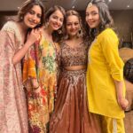 Shrenu Parikh Instagram – Can’t describe in words! 
The feelings were flowing in the form of tears of joy!!!
.
I was re-living my wedding… 
@nehalaxmi_  is living it! 
.
And @officialsurbhic was imagining how it will be in Just few days!🥺❤️
.
#haldi #shadi #bestfriends #wedding #rituals 
.
Kya aap bhi emotional ho gaye?