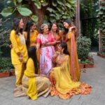 Shrenu Parikh Instagram - Can’t describe in words! The feelings were flowing in the form of tears of joy!!! . I was re-living my wedding… @nehalaxmi_ is living it! . And @officialsurbhic was imagining how it will be in Just few days!🥺❤️ . #haldi #shadi #bestfriends #wedding #rituals . Kya aap bhi emotional ho gaye?