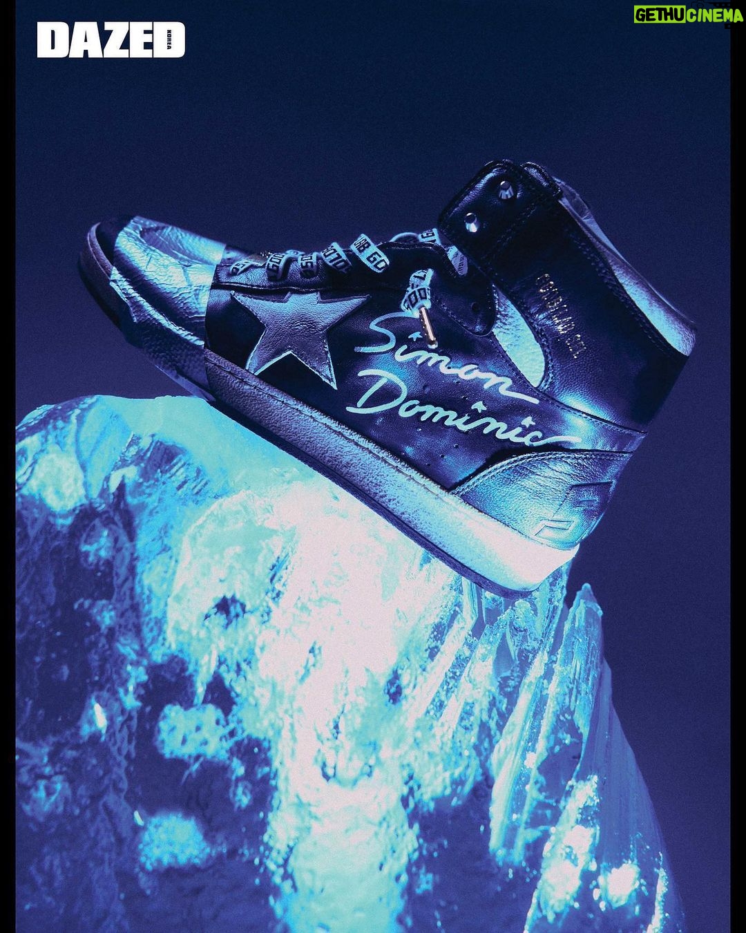 Simon Dominic Instagram - shoot me more stars⭐️ @dazedkorea with @goldengoose