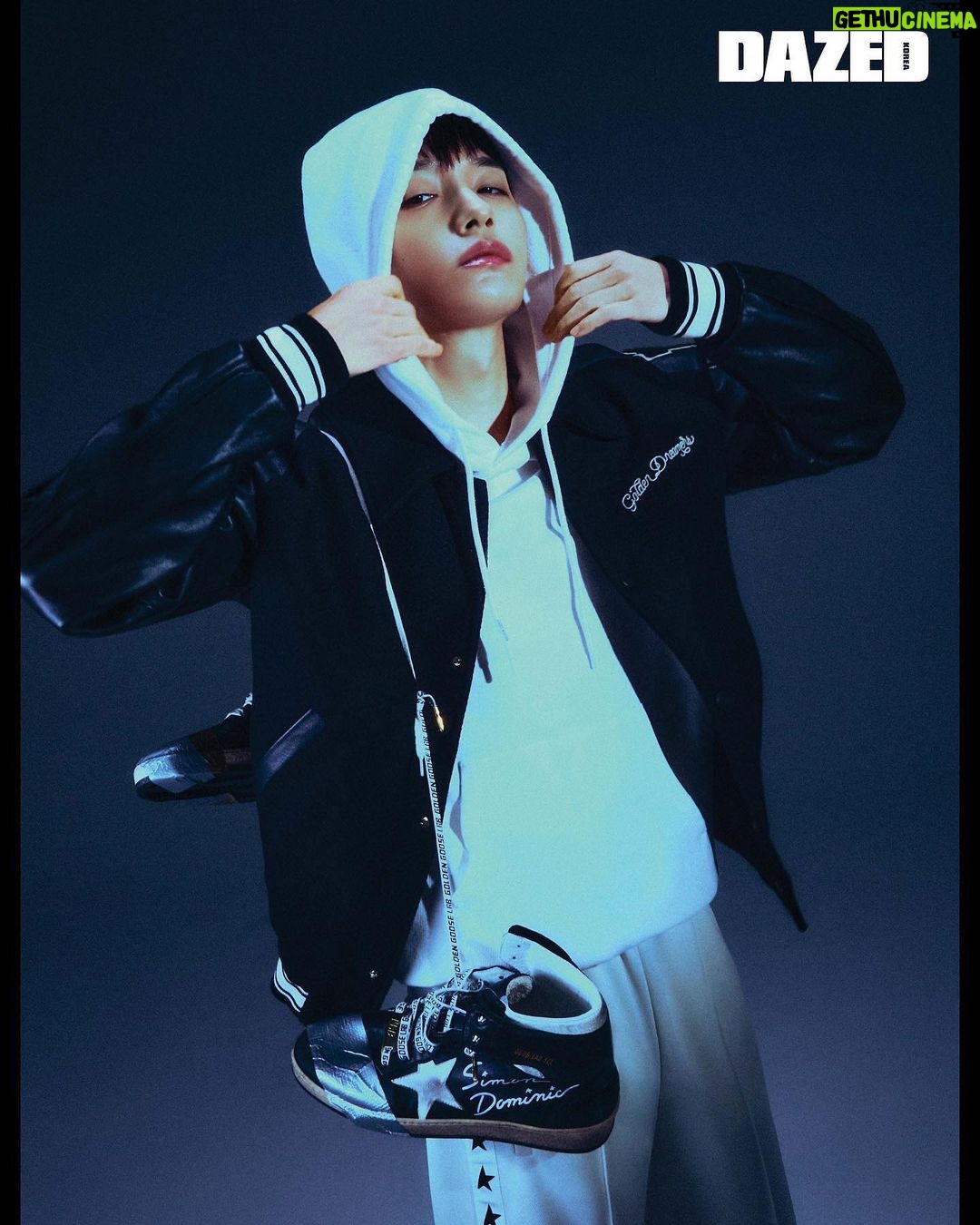 Simon Dominic Instagram - shoot me more stars⭐️ @dazedkorea with @goldengoose
