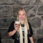 Sofya Plotnikova Instagram - what a weekend🙊🖤✨ • My first horror night at @unistudios • First sip of butterbeer (new fav desert🫶🏼) • Fun times with new & old friends • Filled with lots of adrenaline • So much screaming to the point of loosing my voice🫠 Universal Studios Hollywood