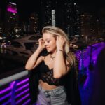 Sofya Plotnikova Instagram - after party in night Dubai💫🍾 ph by @plotnikovart United Arab Emirates