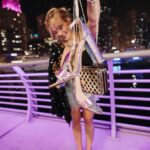 Sofya Plotnikova Instagram - after party in night Dubai💫🍾 ph by @plotnikovart United Arab Emirates