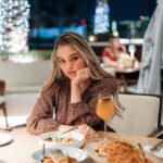 Sofya Plotnikova Instagram - After my family reunion our dinners became so much more special to me✨ Long distance with each fam member has really changed my mind. I genuinely think that dinner time consists of good things only : you can watch the sunset (if it’s early dinner)🌅 and then enjoy the night sky🌌, talk to your loved ones about the past day, play with little ones before it’s their bed time, and order as much food as you like because you have the whole night ahead😂 Thank you @thelighthouse_abudhabi for organizing one of the BEST dinners we’ve ever had in our lives🫶🏻 I can’t explain how yummy everything was and how special my family felt during the whole evening🧡 grateful The Lighthouse