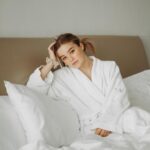 Sofya Plotnikova Instagram - Sometimes you just have to stay in bed ☕️ the world can wait W Abu Dhabi – Yas Island
