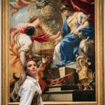 Sofya Plotnikova Instagram - Lost in the grandeur of art. Louvre Abu Dhabi