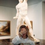 Sofya Plotnikova Instagram - Lost in the grandeur of art. Louvre Abu Dhabi