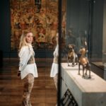 Sofya Plotnikova Instagram - Lost in the grandeur of art. Louvre Abu Dhabi