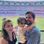 Soha Ali Khan Instagram – A day of many firsts – some small, some big – our little girl’s first live cricket match (and what a match!) and Virat’s first to score 50 ODI centuries ! And 7 wickets for Shami – what a star!!! ❤️🏏🎉 #indiavsnewzealand #iccmenscricketworldcup2023