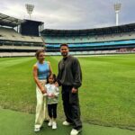 Soha Ali Khan Instagram - It seemed only fitting to remember and celebrate Abba on his birthday today by visiting one of his favourite places to play - The Melbourne Cricket Ground. He scored many test hundreds but many consider his finest innings, as good as any century, to be the 75 at the MCG in 1967-68. India was 25 for 5 when he came in to bat and he needed a runner because of a pulled hamstring - he couldn’t play his usual front-foot shots and hooked his way up to India totalling 162… his 75 that day made it to No. 14 in Wisden Asia Cricket’s list of the top 25 Indian test innings - “An innings played with one leg and one eye”. Happy birthday Abba ❤️ @mcg Melbourne Cricket Ground (MCG)