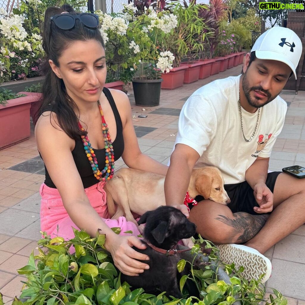 Soha Ali Khan Instagram - Saving one dog may not change the world, but the world will change for that one dog #adoptdontshop #adoptathon @worldforallanimaladoptions #comingsoon