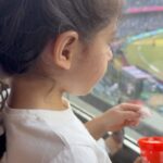 Soha Ali Khan Instagram – A day of many firsts – some small, some big – our little girl’s first live cricket match (and what a match!) and Virat’s first to score 50 ODI centuries ! And 7 wickets for Shami – what a star!!! ❤️🏏🎉 #indiavsnewzealand #iccmenscricketworldcup2023