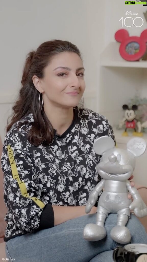 Soha Ali Khan Instagram - Thank you for being a part of our story. Now, it’s your time to shine! We’re inviting you to share your favourite memory of Disney with us to stand to win a limited edition Disney100 Mickey Mouse plush! ✨ Inspired by Disney100’s futuristic tones, each plush is numbered for that special touch. To take part in our contest, here’s what you need to do: (1) Leave a comment on this post that describes your favourite Disney memory. Let your creativity flow! (2) Add the hashtag #Disney100. (3) Tag @disneyindia and three friends. The most creative post or comment will win the Disney100 Mickey Mouse plush! Contests closes 30th October 2023. Participate now! #Disney #DisneyIndia #Disney100