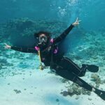 Sonakshi Sinha Instagram - I went diving in the Red Sea 🧜🏼‍♀️!!! Someone told me Egypt is great for diving and boy were they right!! In my recent dives, a lot of the reefs ive seen have been bleached out because of climate change ☹️ but this one was thriving and bursting with colors that made me so so happy!! Cool, clean and crystal clear water… it was surreal 🩵 Dive #23 Location: Hurghada, Egypt. Temperature: 20*C Depth: 12 m Visibility: excellent @paditv @goproindia #sonastravels #scubadiving #mermaidlife #openwaterdiver