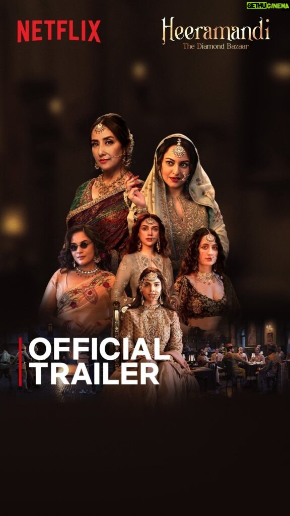 Sonakshi Sinha Instagram - Iss chamakte duniya ke khoobsurat sitaare, chupaate hai kuch raaz- dekhiye zaroor 💎✨👀 Trailer Out Now! Heeramandi: The Diamond Bazaar premieres 1st May, only on Netflix💎❤ #SanjayLeelaBhansali @bhansaliproductions @prerna_singh6 @m_koirala @aslisona @aditiraohydari @sharminsegal @therichachadha @iamsanjeeda @fardeenfkhan @taahashah @shekhusuman @adhyayansuman @rimpleandharpreet @shriparamanijewels @netflix_in