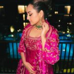 Sonakshi Sinha Instagram - Pink for the reception 🩷 In @punitbalanaofficial, @amrapalijewels and @itssoezi styled by @sanamratansi 💕 #WeddingSZN