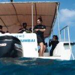 Sonakshi Sinha Instagram - The dive team ⭐️ Pic1: us just before we started the Advance Open Water course @tanvigautama @luminousdeep @iamzahero @titikshx Pic2: instructor extraordinaire @titikshx from @lacadives happy out at sea 🌊 Pic3 and 4: us being good students and paying attention for a change 😂 Pic5: gearing up Pic6: the big step in! Pic7: thats the sign for “All OK” after my equipment check Pic8: logging dives in the dive book is a must!! Pic9: mandatory underwater selfie 🤳 @paditv #scubadiving #advanceopenwatercourse #divebuddies #havelock