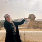 Sonakshi Sinha Instagram - Sphinx just lookin like a wow so i gave him a kiss… and then went on to take some more corny photos 😂 #Egypt #sonastravels