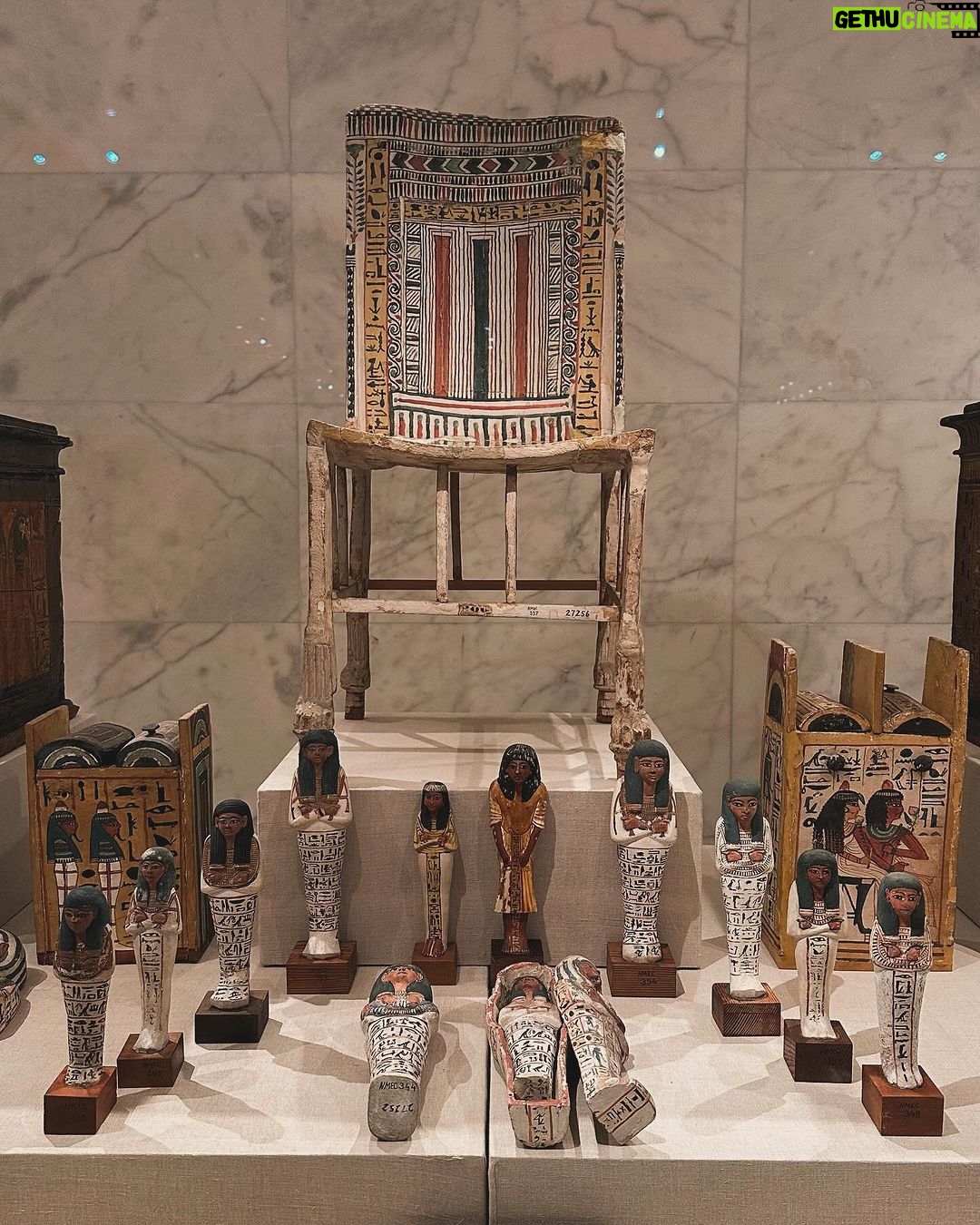 Sonakshi Sinha Instagram - Ending 2023 in Egypt 🇪🇬 Day 1: soaked in some history and culture at the National Museum of Egyptian Civilization (NMEC) in Cairo. Saw 4000 year old royal mummies, ancient cosmetics and garments of the queens, what all was buried with the pharaoh’s, their musical instruments, how they told time, hieroglyphics, some truths and some myths. Mind is blown. #SonasTravels Cairo, Egypt