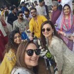 Sonakshi Sinha Instagram - Thank you for getting married @zmaahir and @sanjanavgoenka… the collective happiness at that wedding was like nothing ive ever seen before! The love, the friendship, the laughter, the magic… all that happened there is what i wish for you both now and forever ❤️ love you guys! First pic is a pictoral representation of the happiness felt in the pics that follow… so scroll!