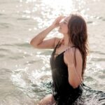 Sonakshi Sinha Instagram - Mermaid is missing the ocean 🌊 Wearing @kiranguptalabel 🐠
