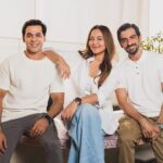Sonakshi Sinha Instagram - When three people who LOVE their work, are borderline OBSESSED with it and cant wait to THRILL the audience come together - you get a Romantic Thriller with a twist you wont forget! Supper happy to be collaborating with the dynamic producer Vishal Rana (@itsvishalrana) of @echelonproduction and debutante Director Karan Rawal (@karanrawal2) on a film that will have you on the edge of your seats… watch this space for more! Filming soon 🎬