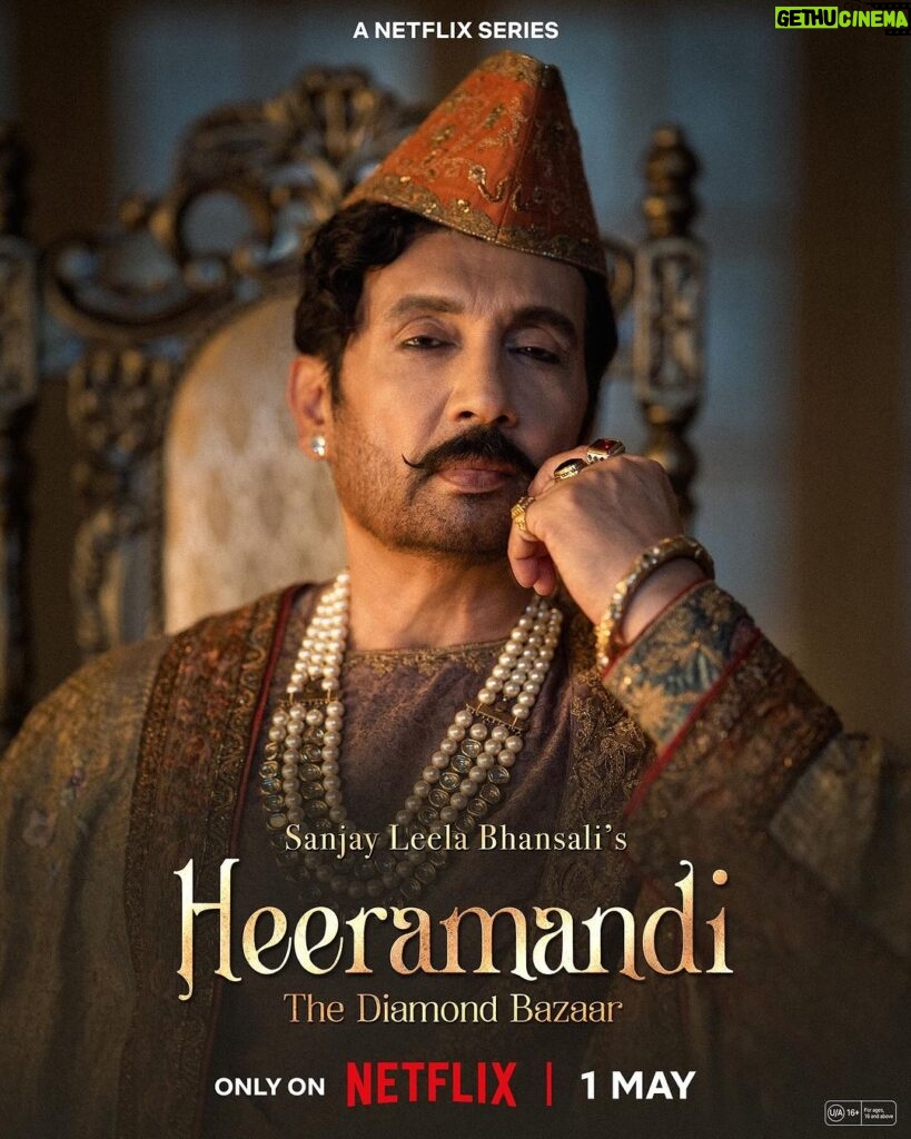 Sonakshi Sinha Instagram - Fueled by ambition and driven by hidden desires, these four men ignite their passions and chase their destinies in the shimmering world of Heeramandi!! ✨💎 Heeramandi: The Diamond Bazaar releases on 1st May, only on Netflix!! 💎❤✨ #SanjayLeelaBhansali @bhansaliproductions @prerna_singh6 @m_koirala @aslisona @aditiraohydari @therichachadha @iamsanjeeda @sharminsegal @fardeenfkhan @taahashah @shekhusuman @adhyayansuman @netflix_in #Heeramandi #HeeramandiOnNetflix #HeeramandiOn1stMay