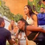 Sonia Abrão Instagram - BBB24: LEIDY PROVOCANDO DAVI PRA QUE ELE PARTA PRA AGRESSÃO E SEJA EXPULSO! Que cena ridícula e constrangedora, é “CANASTRONA” mesmo, como foi enquadrada no “SINCERÃO”! Que apelação!!!🤢(Vídeo: @globoplay) #SoniaAbrao #ATardeESua #CALONE #DBIPro