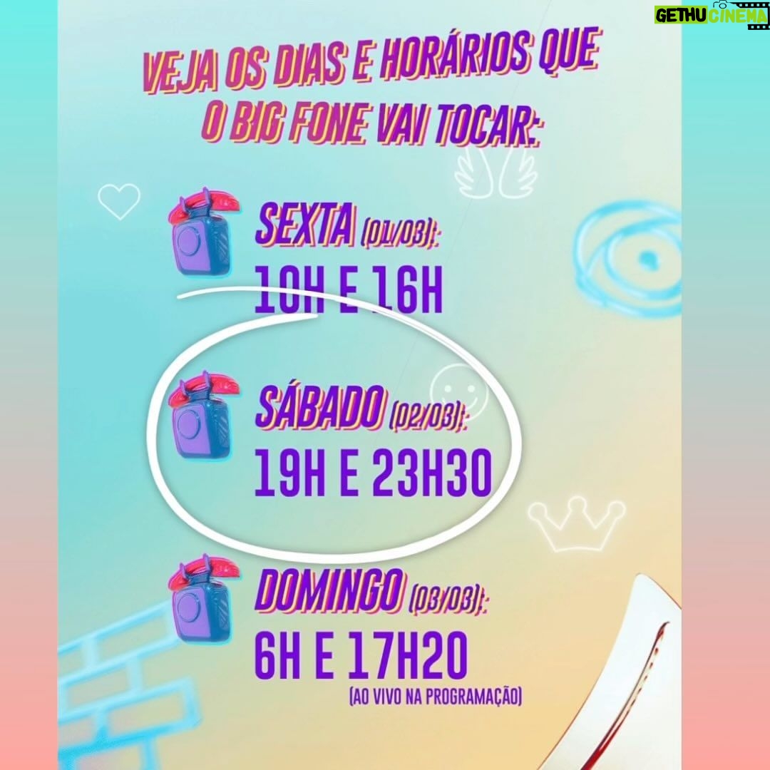 Sonia Abrão Instagram - BBB24 DAQUI A POUCO, ÀS 19:00 H, BIG FONE VAI TOCAR! DEPOIS, ÀS 23:30 H. Será que os brothers vão ter ânimo pra correr e atender??? 🤷🏻♀️