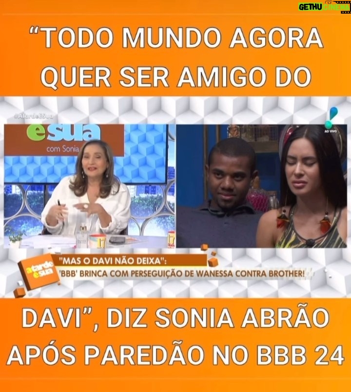 Sonia Abrão Instagram - Né? 😂 (Vídeo: @redetv)