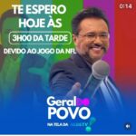 Sonia Abrão Instagram - “GERAL DO POVO” JÁ TÁ COMEÇANDO PRA ESQUENTAR O SEU DOMINGO!!!! HOJE, EXCEPCIONALMENTE, 15:00 H, NA REDE TV!!! SÓ ALEGRIA! 😃🎉👏👏👏👏