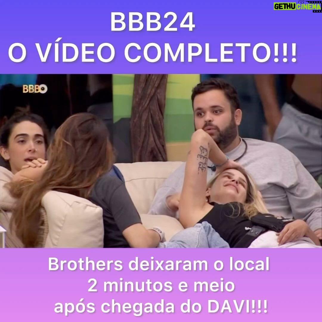 Sonia Abrão Instagram - Pra ficar tudo bem claro, a debandada dos brothers rolou assim: durante o bate-papo do grupo, Davi - que era o assunto no momento - foi e voltou 3 vezes, de acordo com que o BBB mostrou na noite de sábado (imagens que não constam desse vídeo, nem tão completo assim). Mas, em sua última tentativa de furar o bloqueio dos brother e socializar, DAVI veio e se sentou no banco próximo a eles, em silêncio, e sua presença rapidamente espalhou a roda! Em 40 segundos, Rodriguinho se retirou e, na sequência, saíram Wanessa e Giovana! Com 1 minuto e quarenta segundos da chegada dele, Raquele aparece pra se despedir e, depois, Michel e Yasmin se mandam! O único que fica é Lucas! Toda essa retirada estratégica foi feita em apenas 2 minutos e 35 segundos! Se isso não é boicote, não sei que nome tem! Nem a edição do vídeo, mostrando DAVI já no sofá, conseguiu disfarçar o que eles realmente fizeram! Contra provas não há argumentos! Que joguinho medíocre dessa turma! Foi mal, muito mal! 🤢😡 # FICADAVI (Imagens: Rede Globo/ Fonte: @portal_ig) #SoniaAbrao #ATardeESua #CALONE #DBIPro