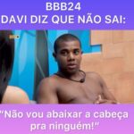 Sonia Abrão Instagram – O brother desabafou com Isabelle sobre sua indicação ao PAREDÃO, que deve rolar amanhã,  e deixou claro que não pretende desistir do jogo, apesar de toda a pressão: “Vou brigar pela minha vaga!”. Senti firmeza!💪👊#FICADAVI (Imagens: Rede Globo) #SoniaAbrao #ATardeESua #CALONE #DBIPro