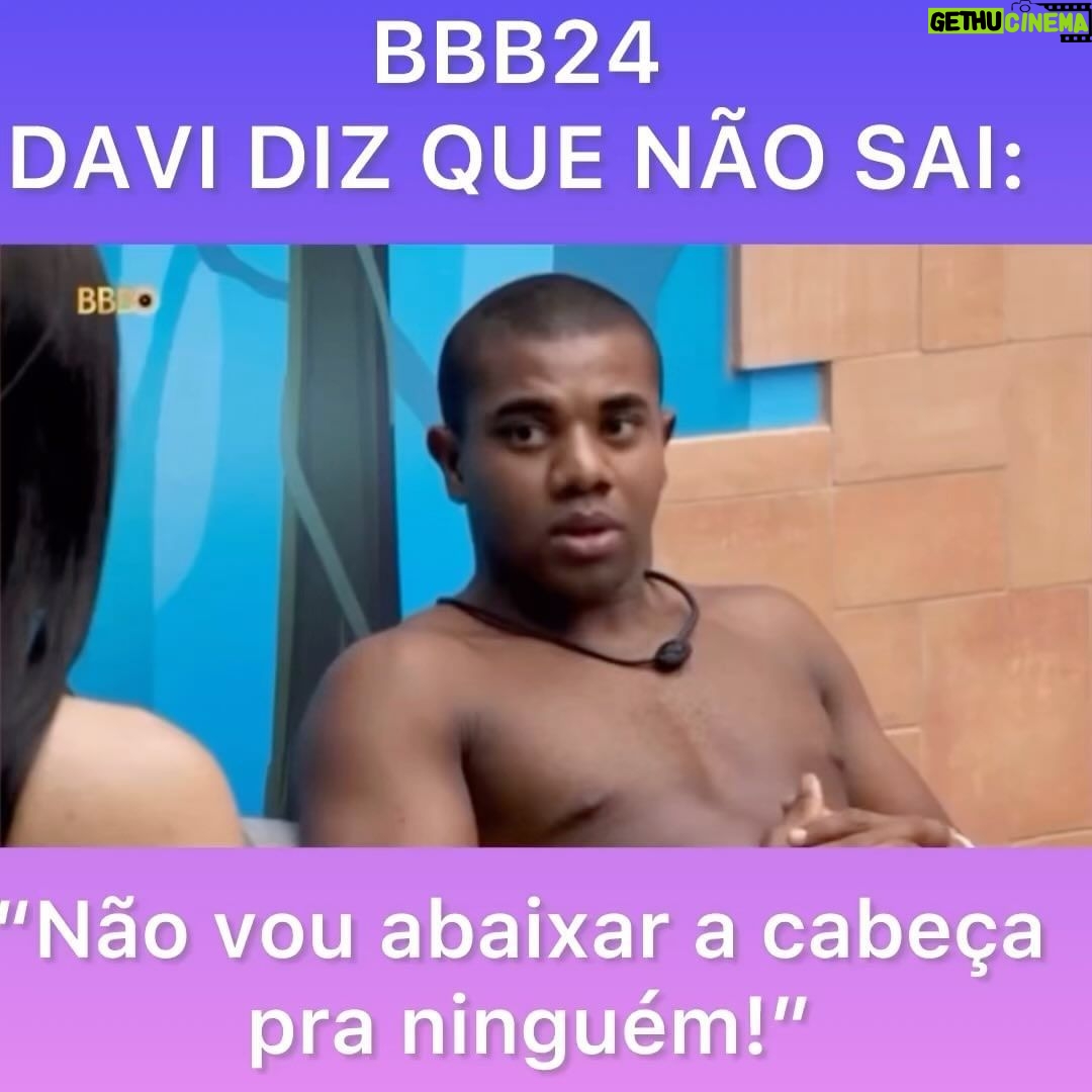 Sonia Abrão Instagram - O brother desabafou com Isabelle sobre sua indicação ao PAREDÃO, que deve rolar amanhã, e deixou claro que não pretende desistir do jogo, apesar de toda a pressão: “Vou brigar pela minha vaga!”. Senti firmeza!💪👊#FICADAVI (Imagens: Rede Globo) #SoniaAbrao #ATardeESua #CALONE #DBIPro