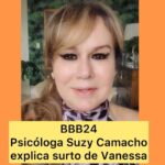 Sonia Abrão Instagram – A TARDE É SUA: a psicóloga Suzy Camacho participou hoje do nosso programa e, após assistir aos vídeos de VANESSA LOPES no BBB24, deu sua visão de qual poderia ser o problema da influencer: transtorno psicótico temporário! Vale conferir! #SoniaAbrao #ATardeESua #CALONE #DBIPro