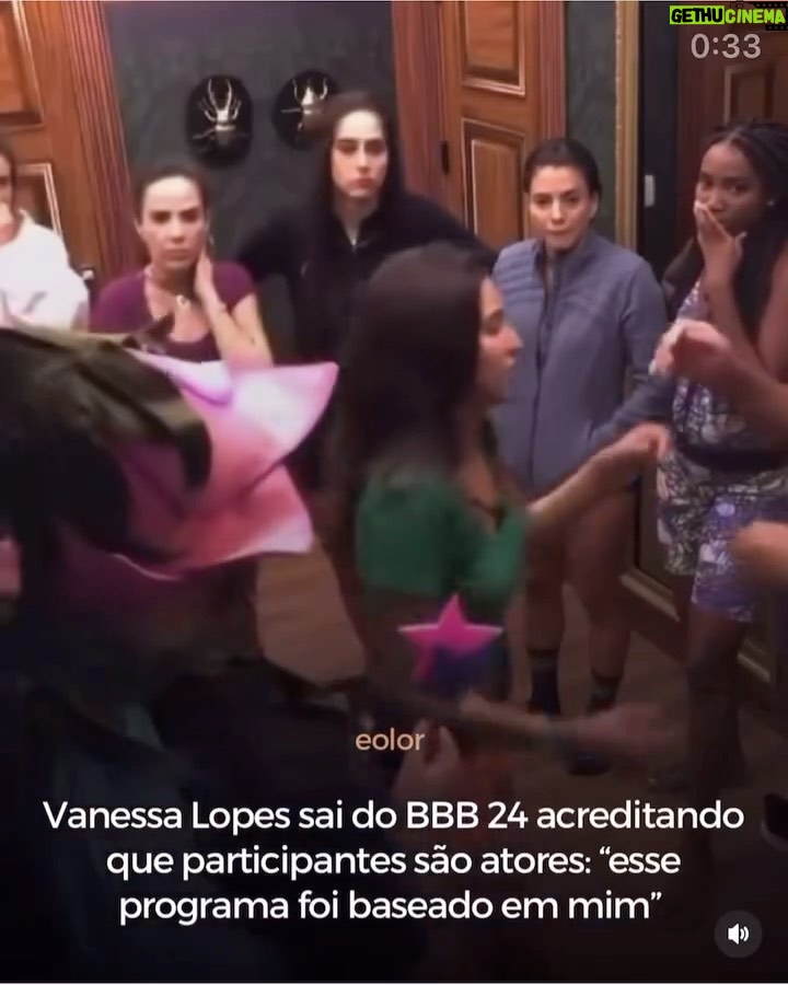 Sonia Abrão Instagram - BBB24 VANESSA LOPES SE DESPEDE DOS “brothers” ainda desconectada da realidade! A expressão da YASMIN diz tudo! 🤦🏻♀️ Que situação triste! 😞 (Vídeo/ Rede Globo/ @eolor)