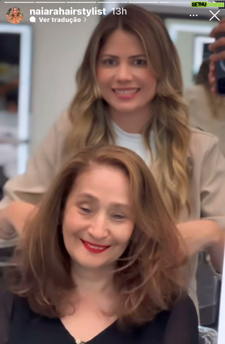 Sonia Abrão Instagram - Cabelo novo pro novo ano! O tom, com muitas luzes, foi obra da colorista @nayarahairstist. O corte foi do @ro.hsiqueira . Naiara e Rodrigo são do @studiojardins.sp 😍 Amei!!!❤️