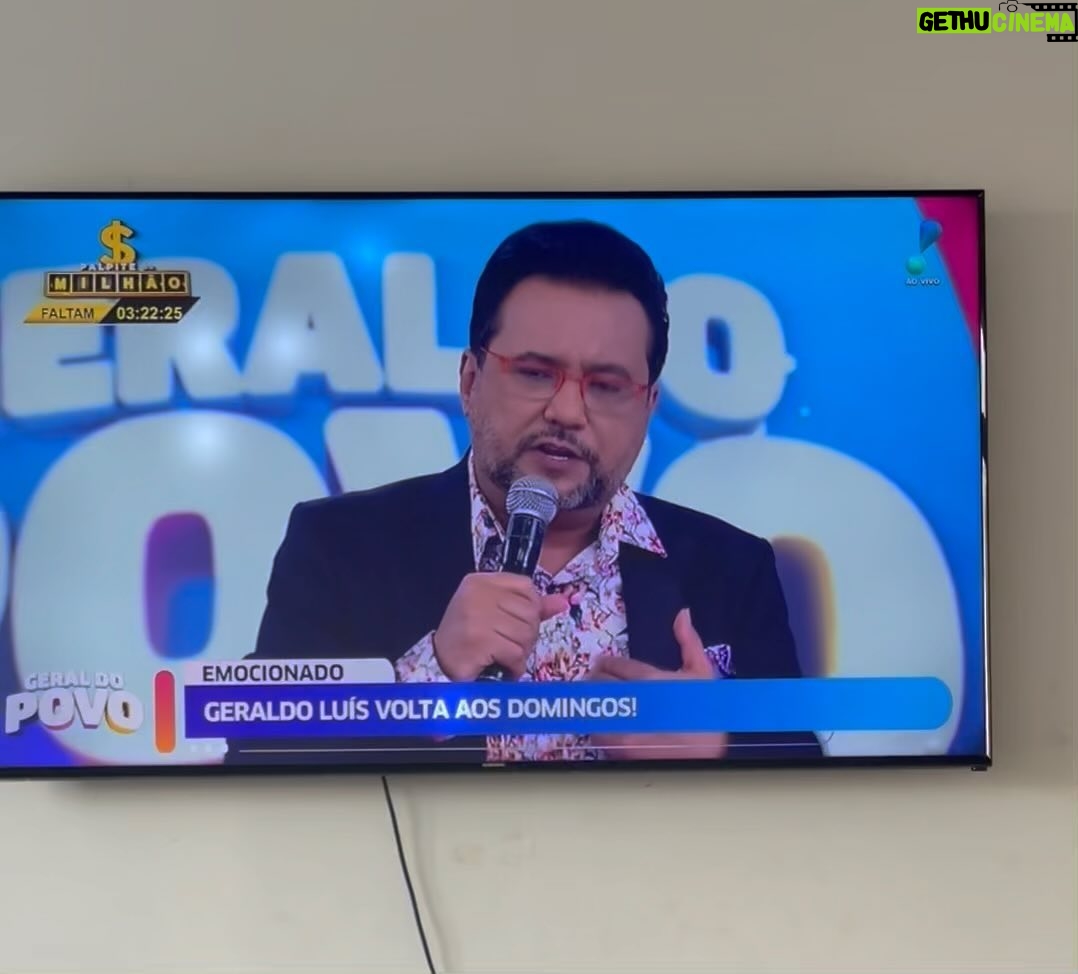 Sonia Abrão Instagram - NA VOLTA AOS DOMINGOS NA TV, GERALDO LUÍS SE EMOCIONA, FALA DA DOR E DA SAUDADE E DECLARA: “O SACRIFÍCIO ACABOU!”. 🥺#SoniaAbrao #ATardeESua #CALONE #DBIPro