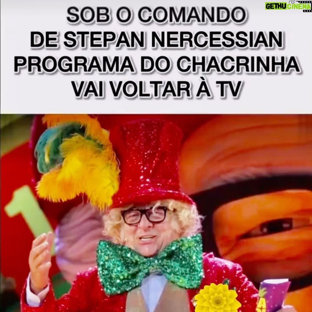 Sonia Abrão Instagram - O “CASSINO DO CHACRINHA” VAI VOLTAR PELA BAND, COM STEPAN NERCESSIAN, NAS TARDES DE SÁBADO!!! Ótima notícia para a programação de 2024 na TV! Né, @leleco.barbosa? Que emoção! ❤️🎶🎶🎶 Já tô na maior expectativa! 🤞🤞🤞🍀#SoniaAbrao #ATardeESua #CALONE #DBIPro