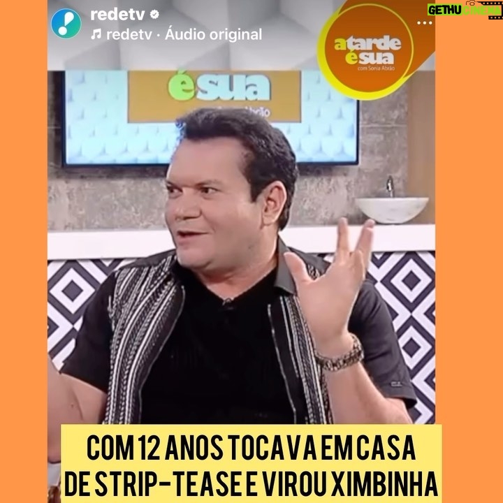 Sonia Abrão Instagram - @aarontura perguntou e aí ficamos sabendo como Cledivam virou Ximbinha! Essa história é muito curiosa e surpreendeu a mim, ao @vladimiralves e tbm ao @alessandrolobianco ! Confiram! 📺🤗(Vídeo: @redetv) #SoniaAbrao #ATardeESua #CALONE #DBIPro