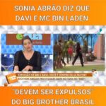 Sonia Abrão Instagram - BBB24 EXPULSÃO OU NÃO? Como jornalista, especializada em crítica de TV, acho que o certo seria a saída de Bin e Davi do reality, por conta da briga feia! Mas, como telespectadora e torcedora, o coração dói! Não consigo ver o jogo sem Davi. E agora? 😳 (Vídeo: @redetv)